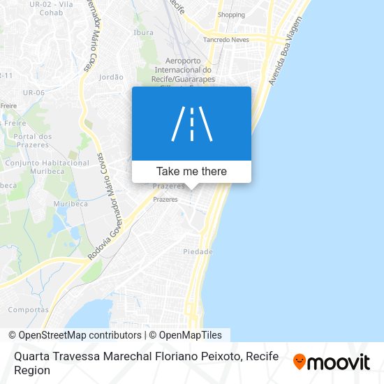 Quarta Travessa Marechal Floriano Peixoto map