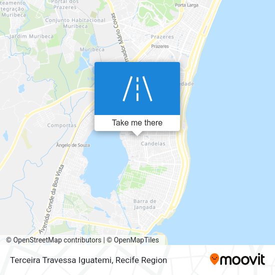 Terceira Travessa Iguatemi map