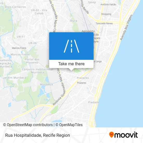 Rua Hospitalidade map