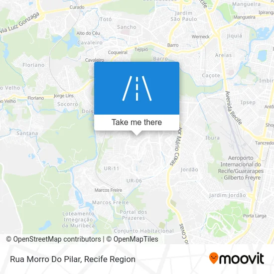 Rua Morro Do Pilar map