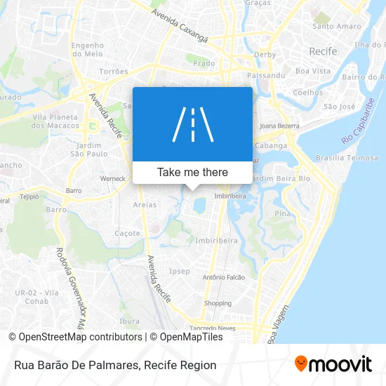 Rua Barão De Palmares map