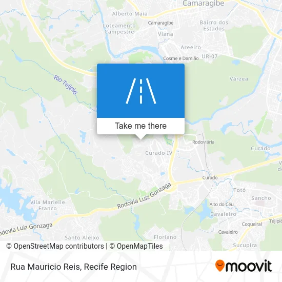 Rua Mauricio Reis map