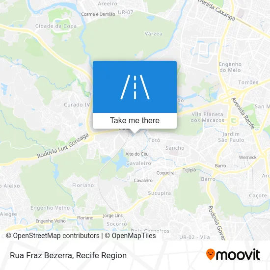 Rua Fraz Bezerra map
