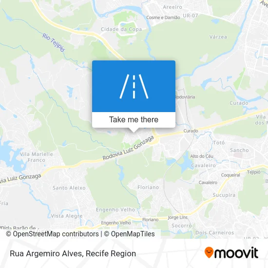 Rua Argemiro Alves map