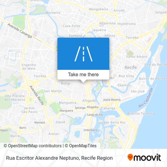 Rua Escritor Alexandre Neptuno map