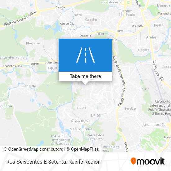 Rua Seiscentos E Setenta map