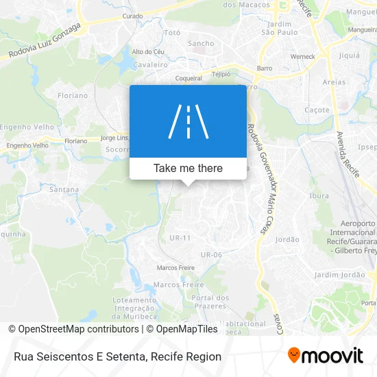 Rua Seiscentos E Setenta map