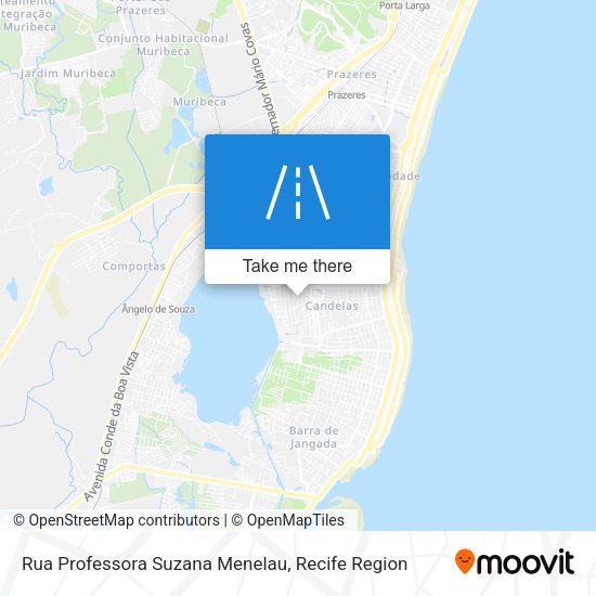 Rua Professora Suzana Menelau map