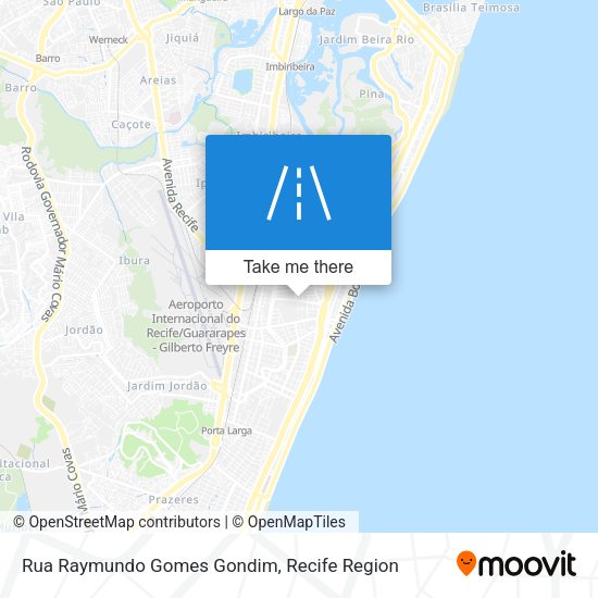 Rua Raymundo Gomes Gondim map