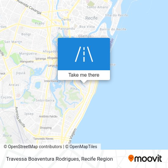 Travessa Boaventura Rodrigues map