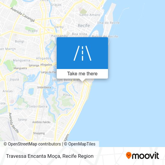 Travessa Encanta Moça map