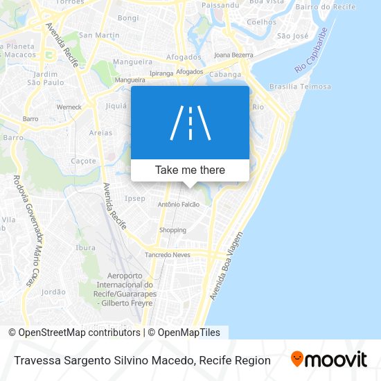 Travessa Sargento Silvino Macedo map