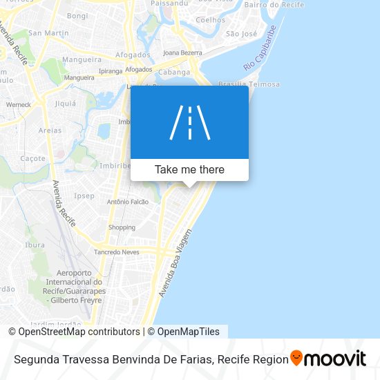 Segunda Travessa Benvinda De Farias map
