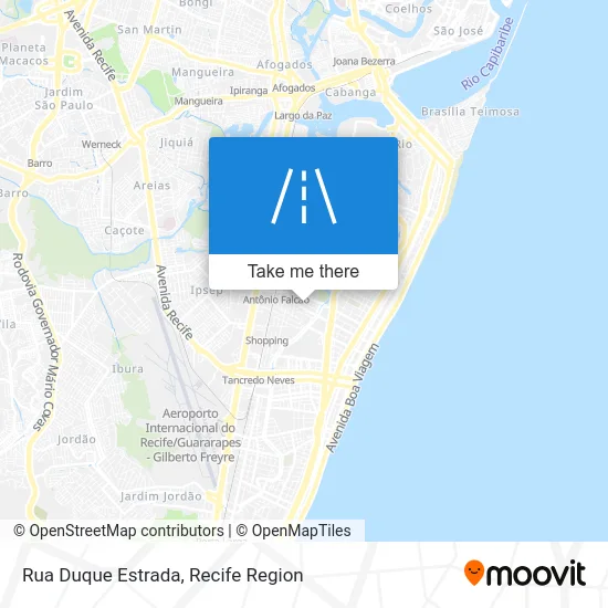 Rua Duque Estrada map