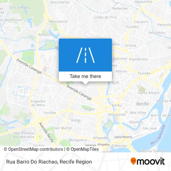 Rua Barro Do Riachao map