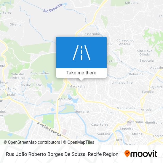 Rua João Roberto Borges De Souza map