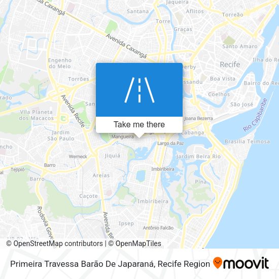 Primeira Travessa Barão De Japaraná map