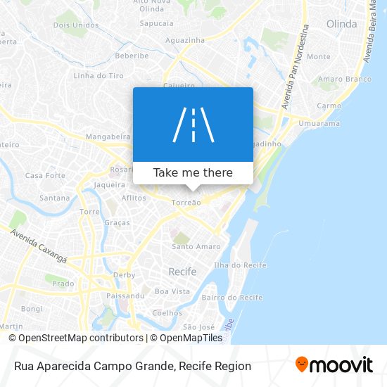 Rua Aparecida Campo Grande map