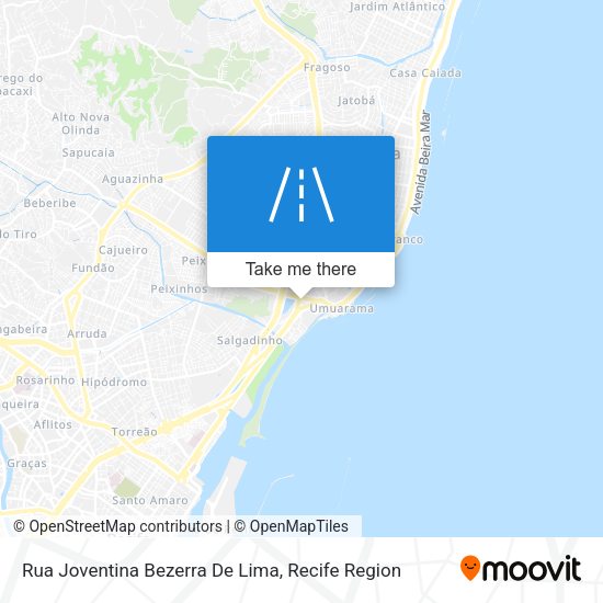Rua Joventina Bezerra De Lima map