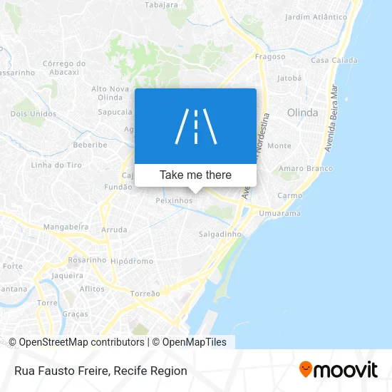 Rua Fausto Freire map