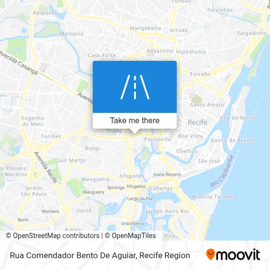 Rua Comendador Bento De Aguiar map