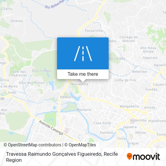 Travessa Raimundo Gonçalves Figueiredo map