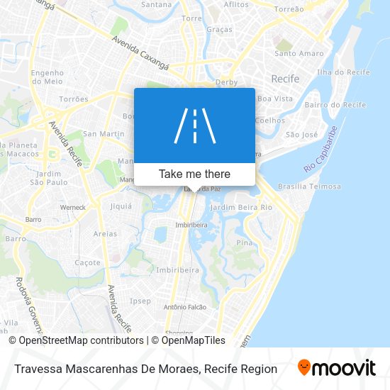 Travessa Mascarenhas De Moraes map