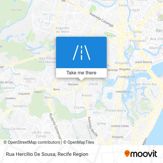 Rua Hercílio De Sousa map