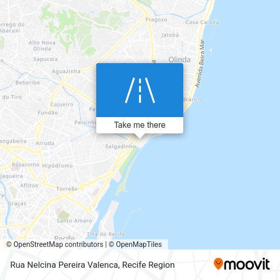 Rua Nelcina Pereira Valenca map