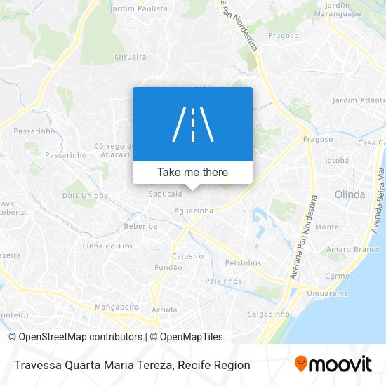 Travessa Quarta Maria Tereza map