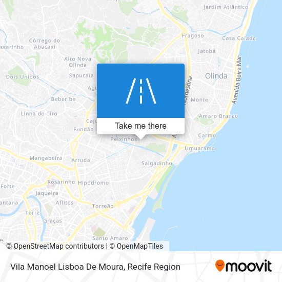 Vila Manoel Lisboa De Moura map