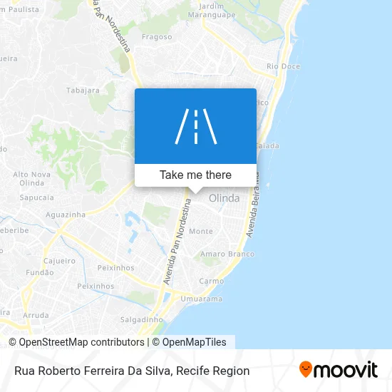 Rua Roberto Ferreira Da Silva map