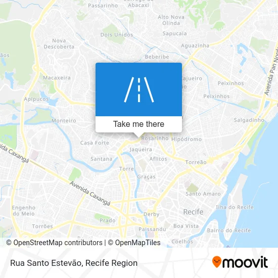 Rua Santo Estevão map