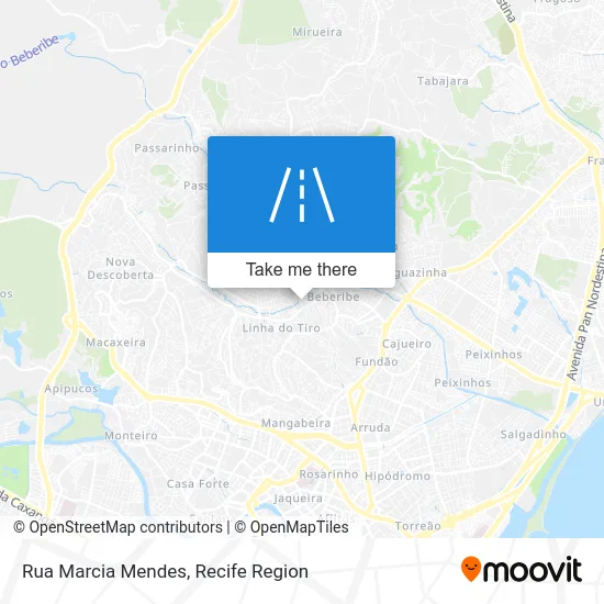 Rua Marcia Mendes map