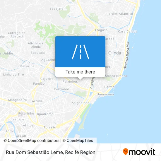 Rua Dom Sebastião Leme map
