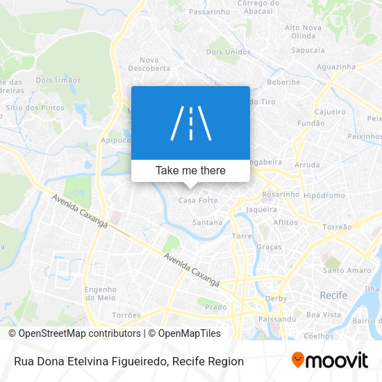 Rua Dona Etelvina Figueiredo map