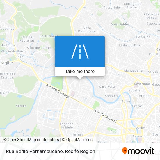 Rua Berilo Pernambucano map