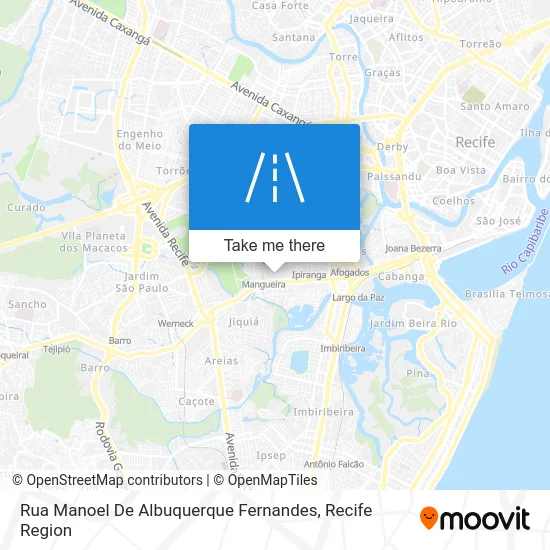 Rua Manoel De Albuquerque Fernandes map