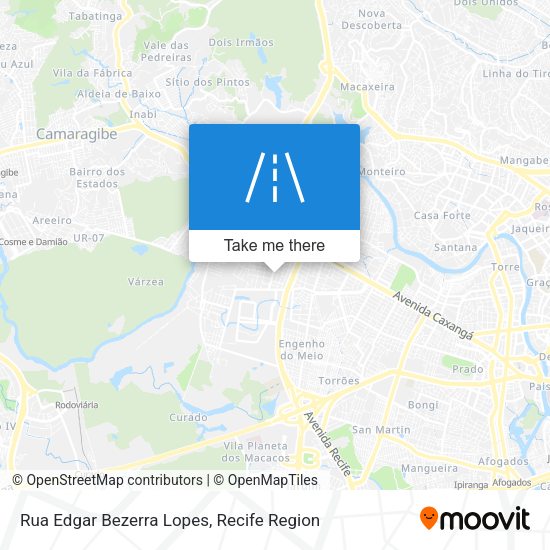 Rua Edgar Bezerra Lopes map
