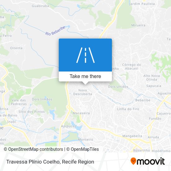 Travessa Plínio Coelho map