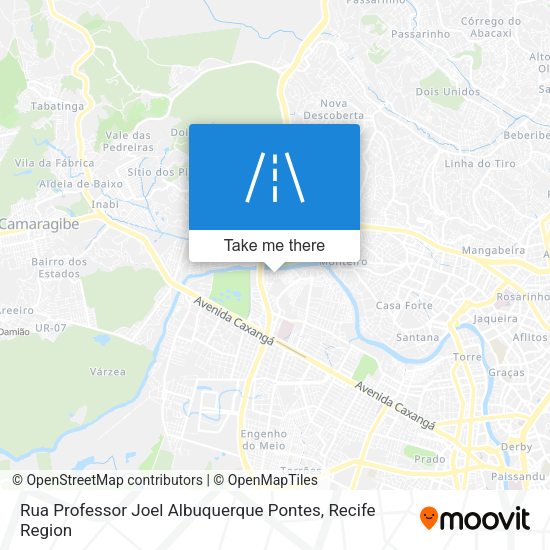Rua Professor Joel Albuquerque Pontes map