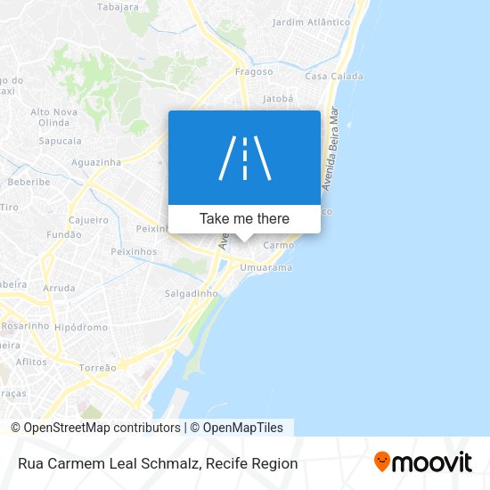 Rua Carmem Leal Schmalz map