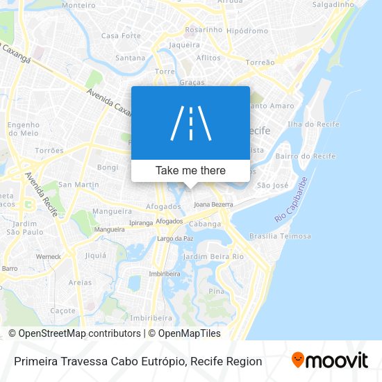 Primeira Travessa Cabo Eutrópio map
