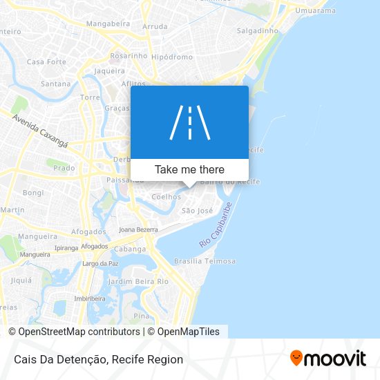 Cais Da Detenção map