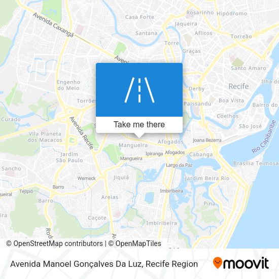Avenida Manoel Gonçalves Da Luz map