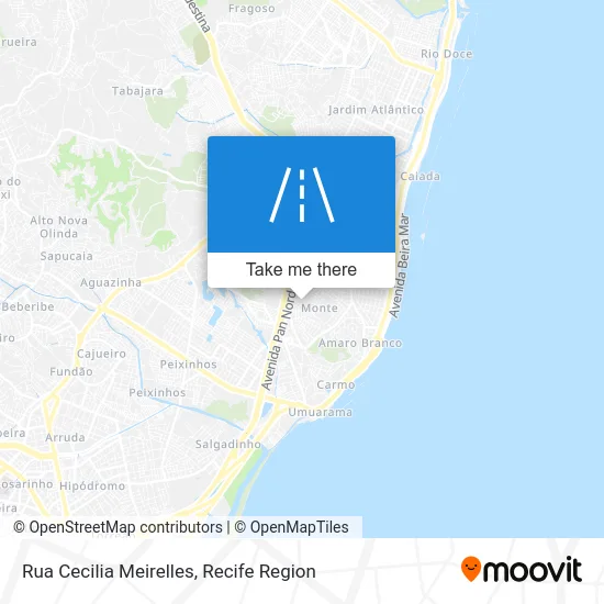 Rua Cecilia Meirelles map