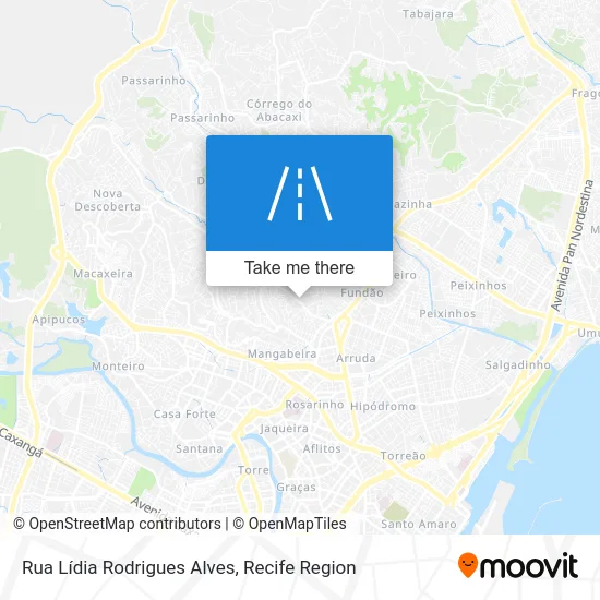 Rua Lídia Rodrigues Alves map