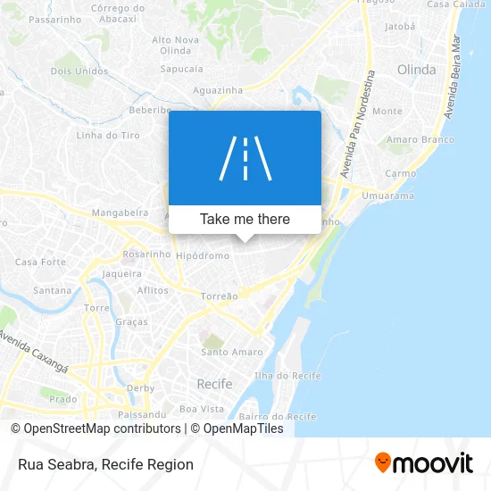 Rua Seabra map