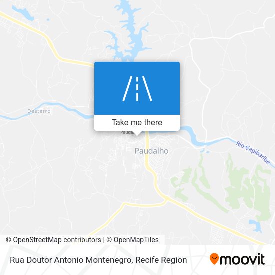 Rua Doutor Antonio Montenegro map