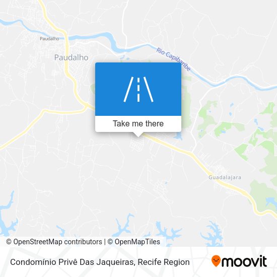 Condomínio Privê Das Jaqueiras map